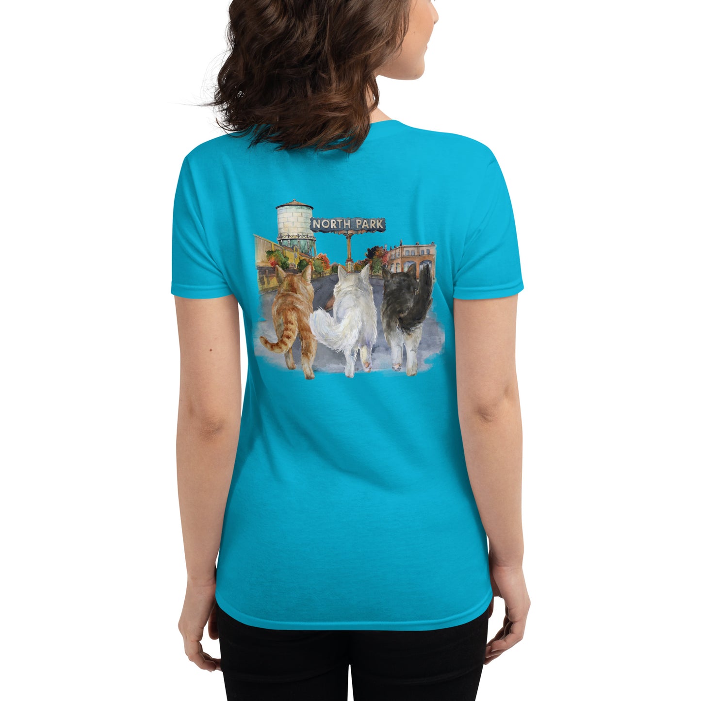 North Park- Women's Short Sleeve Shirt