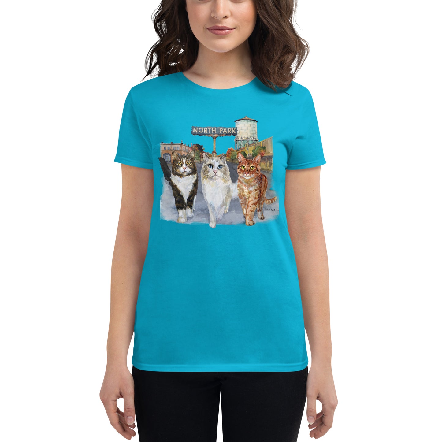 North Park- Women's Short Sleeve Shirt