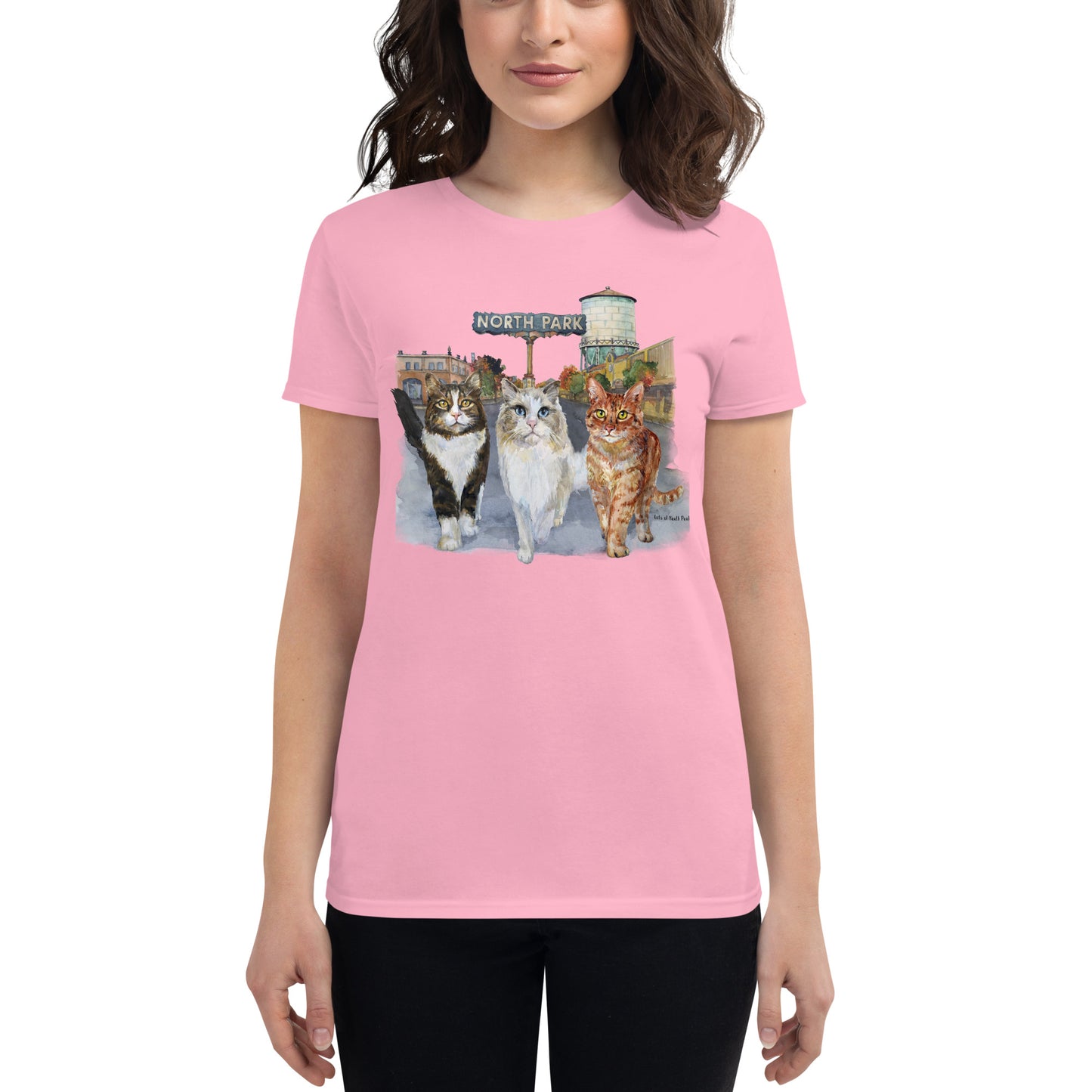 North Park- Women's Short Sleeve Shirt