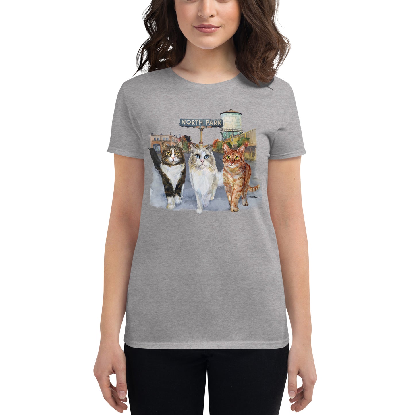 North Park- Women's Short Sleeve Shirt