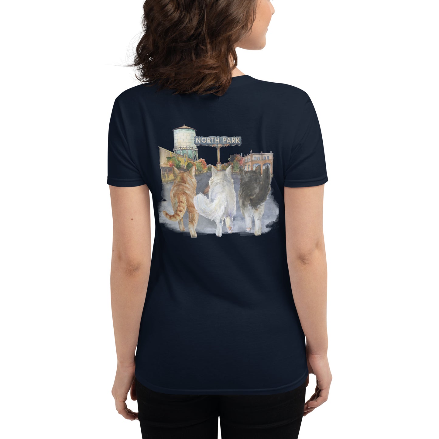 North Park- Women's Short Sleeve Shirt