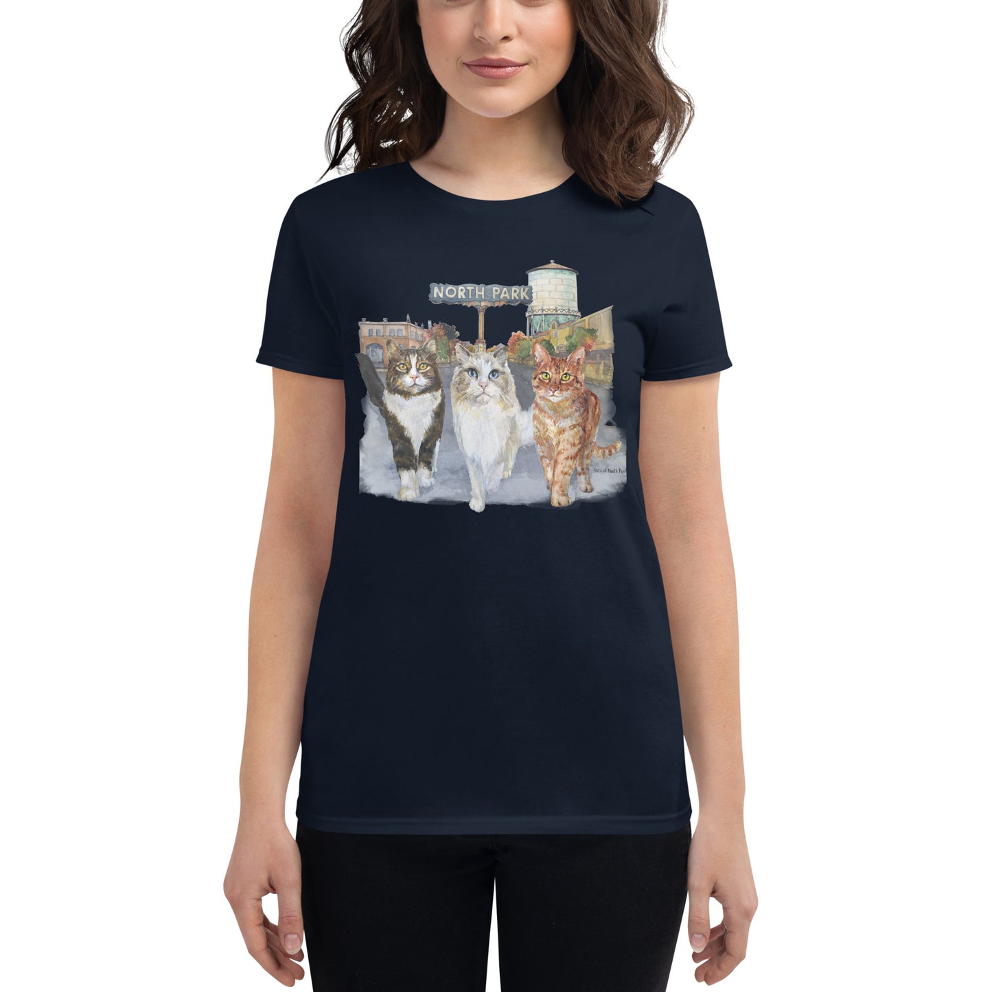 North Park- Women's Short Sleeve Shirt