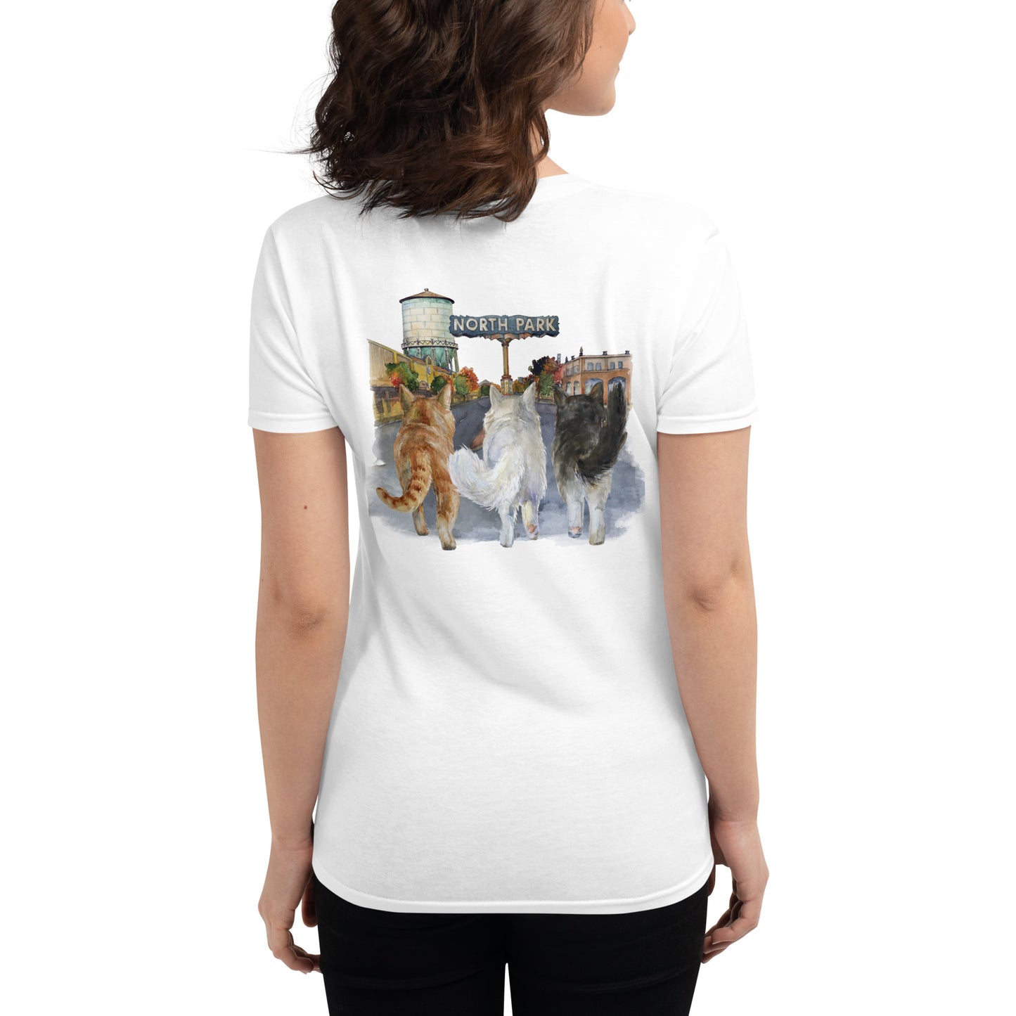 North Park- Women's Short Sleeve Shirt