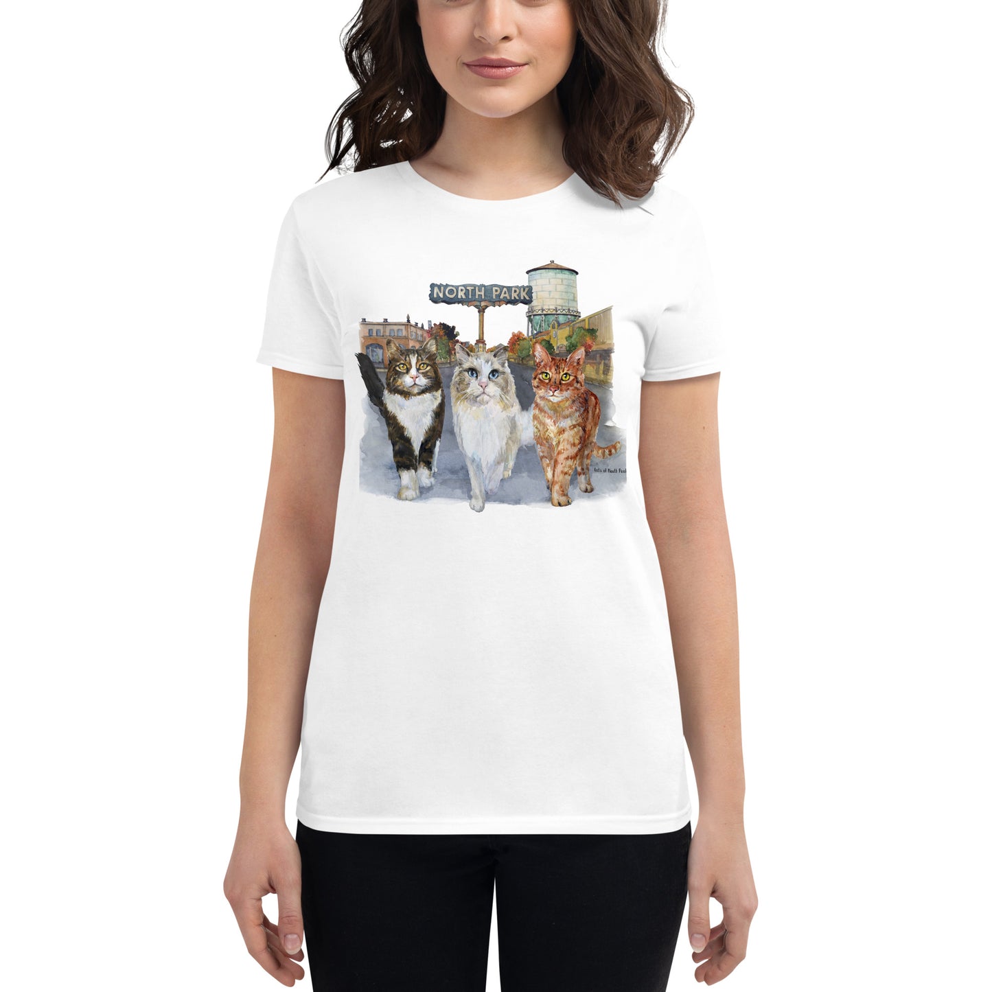 North Park- Women's Short Sleeve Shirt